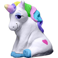 Baby Unicorn Sitting Statue